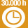 Durée de vie 30K h